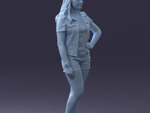 pink leggings 0721-1 3d print ready 3D Print Model