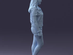pink leggings 0721-1 3d print ready 3D Print Model
