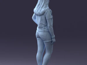 pink leggings 0721-1 3d print ready 3D Print Model