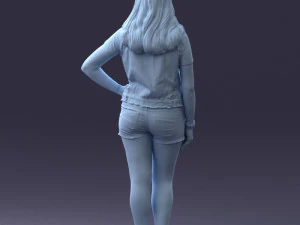pink leggings 0721-1 3d print ready 3D Print Model