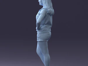 pink leggings 0721-1 3d print ready 3D Print Model