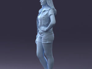 pink leggings 0721-1 3d print ready 3D Print Model