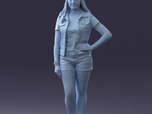 pink leggings 0721-1 3d print ready 3D Print Model