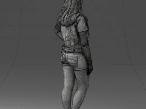 pink leggings 0721-1 3d print ready 3D Print Model