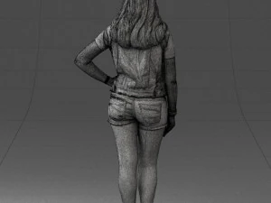 pink leggings 0721-1 3d print ready 3D Print Model