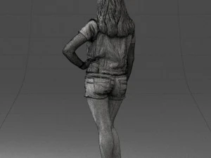 pink leggings 0721-1 3d print ready 3D Print Model