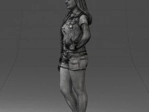 pink leggings 0721-1 3d print ready 3D Print Model