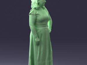 flower dress 0623-1 Modello 3D