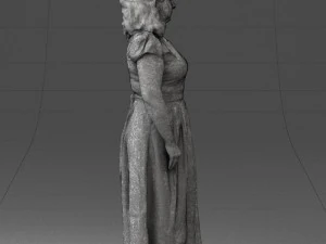 flower dress 0623-1 3D Model