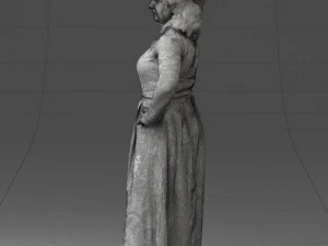 flower dress 0623-1 3D Model