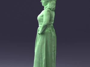 flower dress 0623-1 3d print ready 3D Print Model