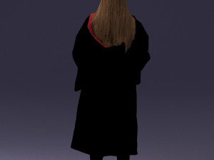 cosplay girl 0730-2 3D Model