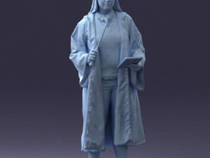 cosplay girl 0730-2 3D Model
