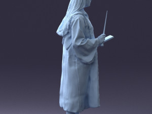 cosplay girl 0730-2 3D Model