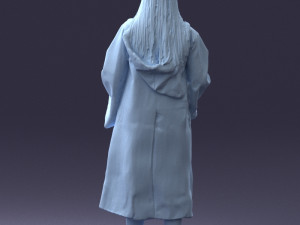 cosplay girl 0730-2 3D Model