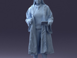 cosplay girl 0730-2 3D Model
