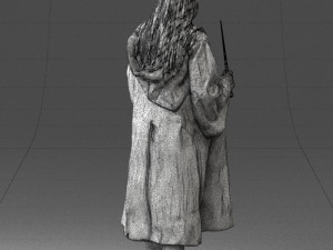 cosplay girl 0730-2 3D Model