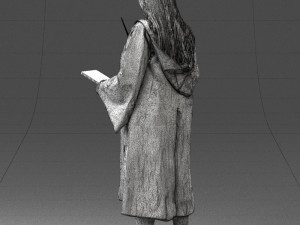 cosplay girl 0730-2 3D Model