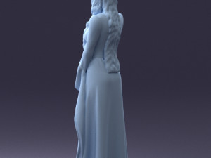 lady in a dress 1105 Modelo 3D