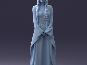 lady in a dress 1105 Modelo 3D