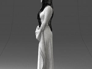 lady in a dress 1105 Modelo 3D