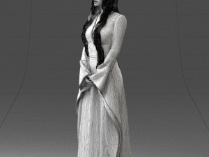lady in a dress 1105 Modelo 3D