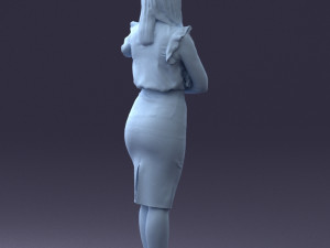 beautiful woman 1212-2 Modello 3D