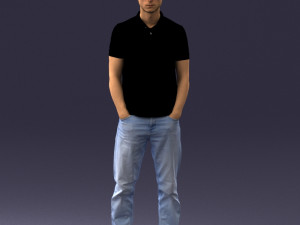 man in casual clothes 1226 3D 모델