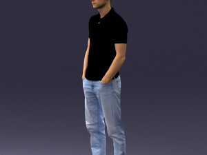 man in casual clothes 1226 Modelo 3D
