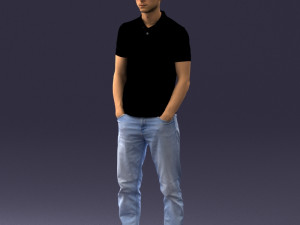 man in casual clothes 1226 Modelo 3D