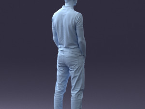 man in casual clothes 1226 Modelo 3D