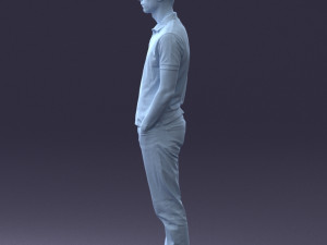 man in casual clothes 1226 Modelo 3D