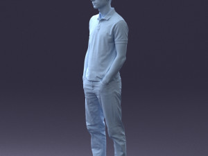 man in casual clothes 1226 Modelo 3D