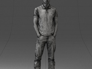 man in casual clothes 1226 Modelo 3D