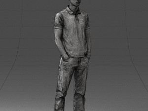 man in casual clothes 1226 Modelo 3D