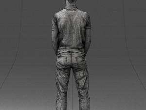 man in casual clothes 1226 Modelo 3D