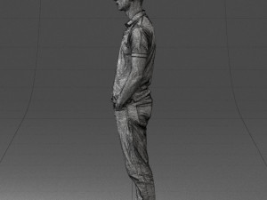 man in casual clothes 1226 Modelo 3D