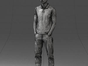man in casual clothes 1226 Modelo 3D
