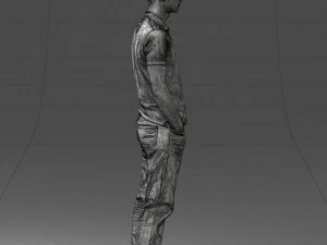 000329 Young Man in Casual Outfit 1226 3dp 3D Print Model