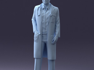 doctor 1121 3d print ready Modelo de Impressão 3D