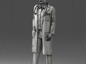 doctor 1121 3d print ready Modelo de Impressão 3D