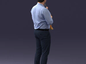 000324 Father Holding Child 1206 3dp 3D Print Model