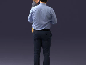 000324 Father Holding Child 1206 3dp 3D Print Model