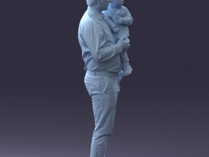 father and son 1206 3d print ready Modèles 3D en vedette