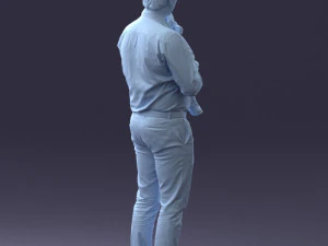 000324 Father Holding Child 1206 3dp 3D Print Model