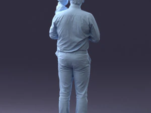 000324 Father Holding Child 1206 3dp 3D Print Model