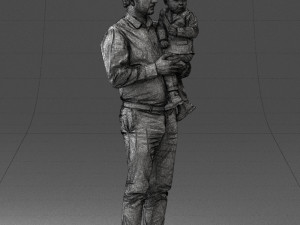 father and son 1206 3d print ready Modèles 3D en vedette