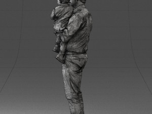 father and son 1206 3d print ready Modèles 3D en vedette