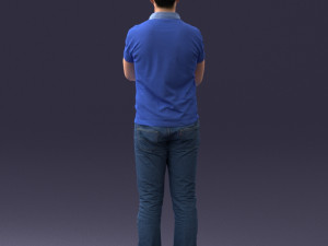 man in casual clothes 0506 Model 3D