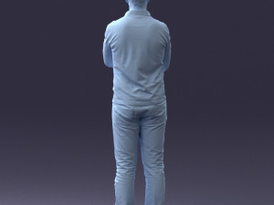 man in casual clothes 0506 Model 3D